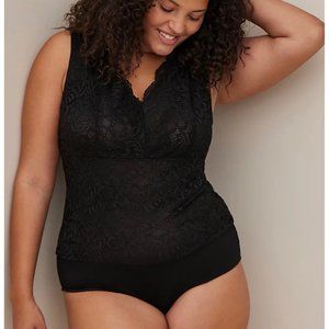 NWT Torrid Black Lace Bodysuit Size 5